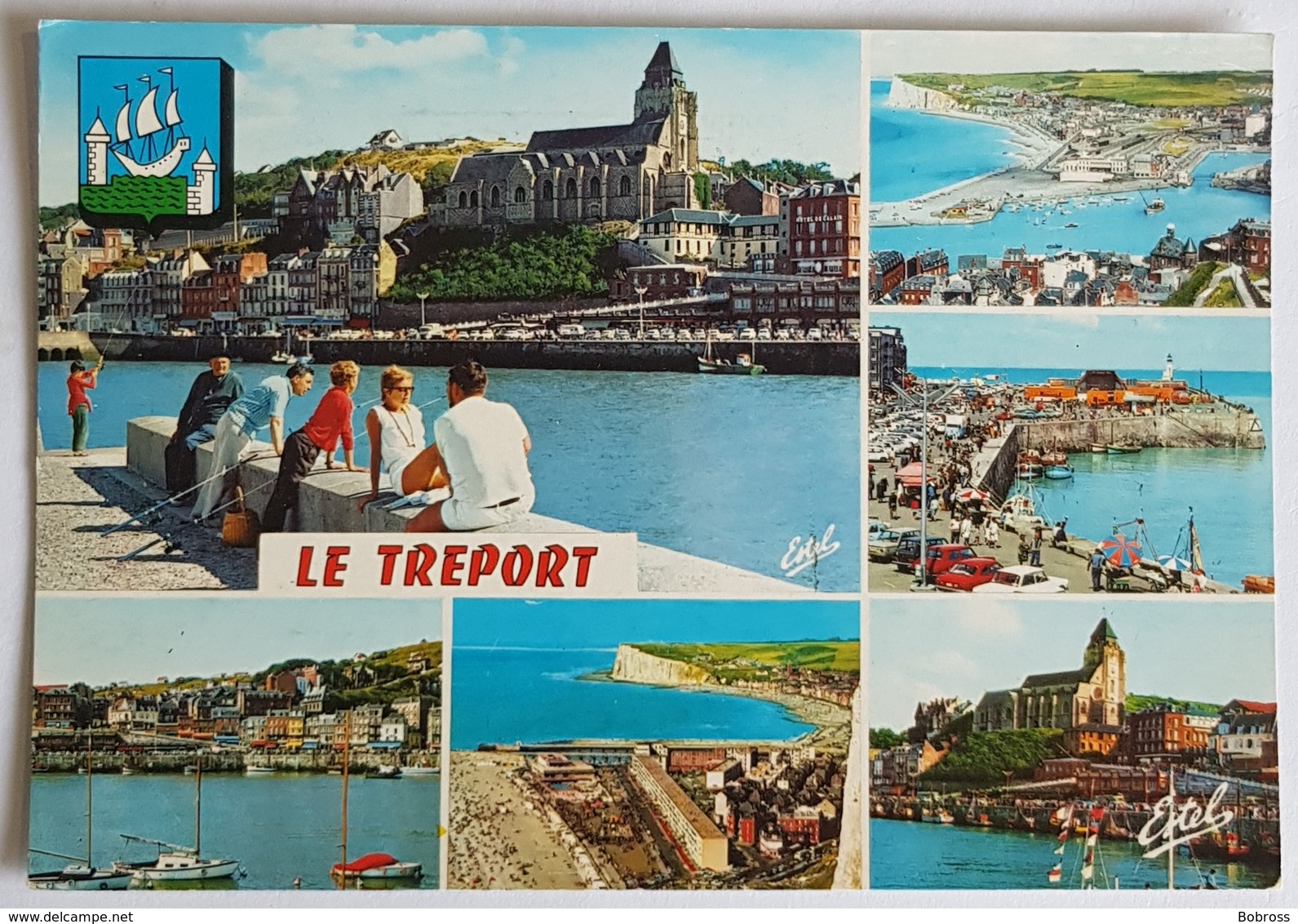 France 76, 1992 Le Treport, , Circulee - Le Treport