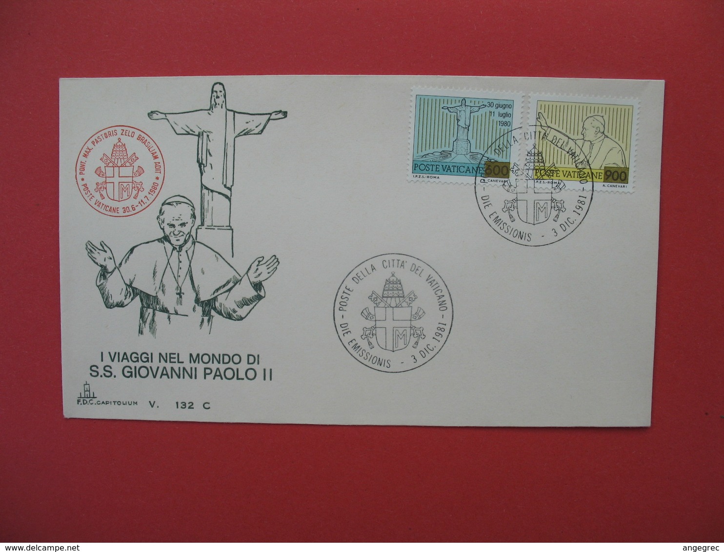 FDC  Italie  Citta' Del Vaticano   1981 - FDC