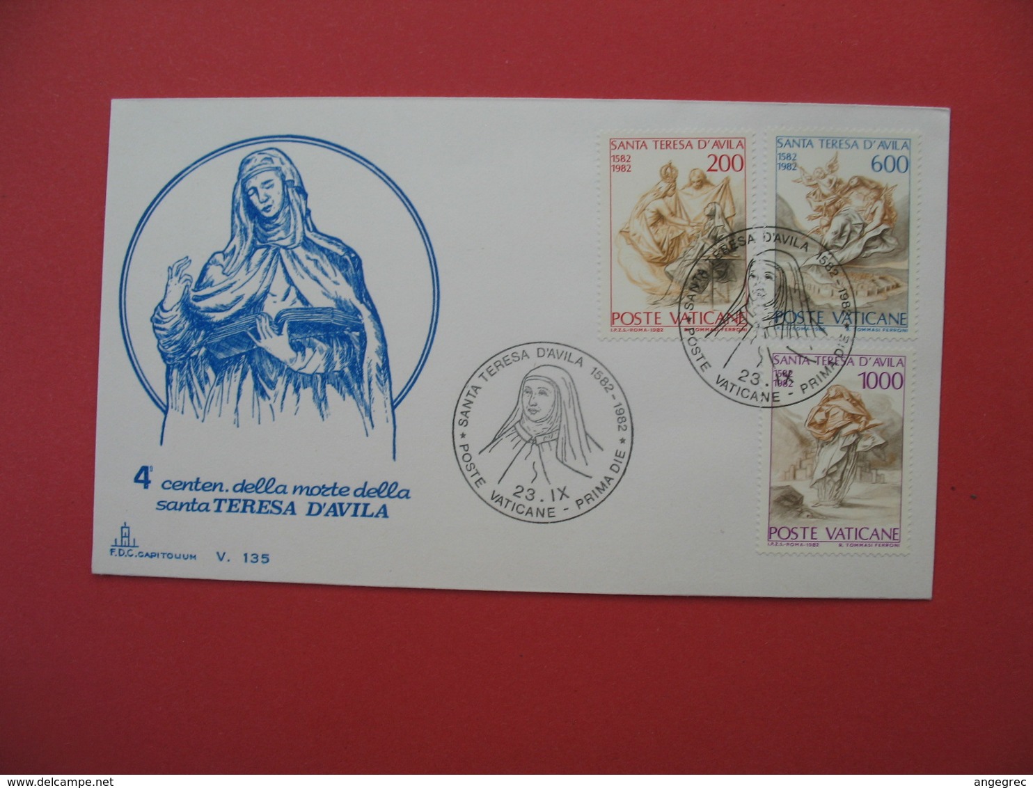 FDC  Italie  Citta' Del Vaticano   1982 - FDC