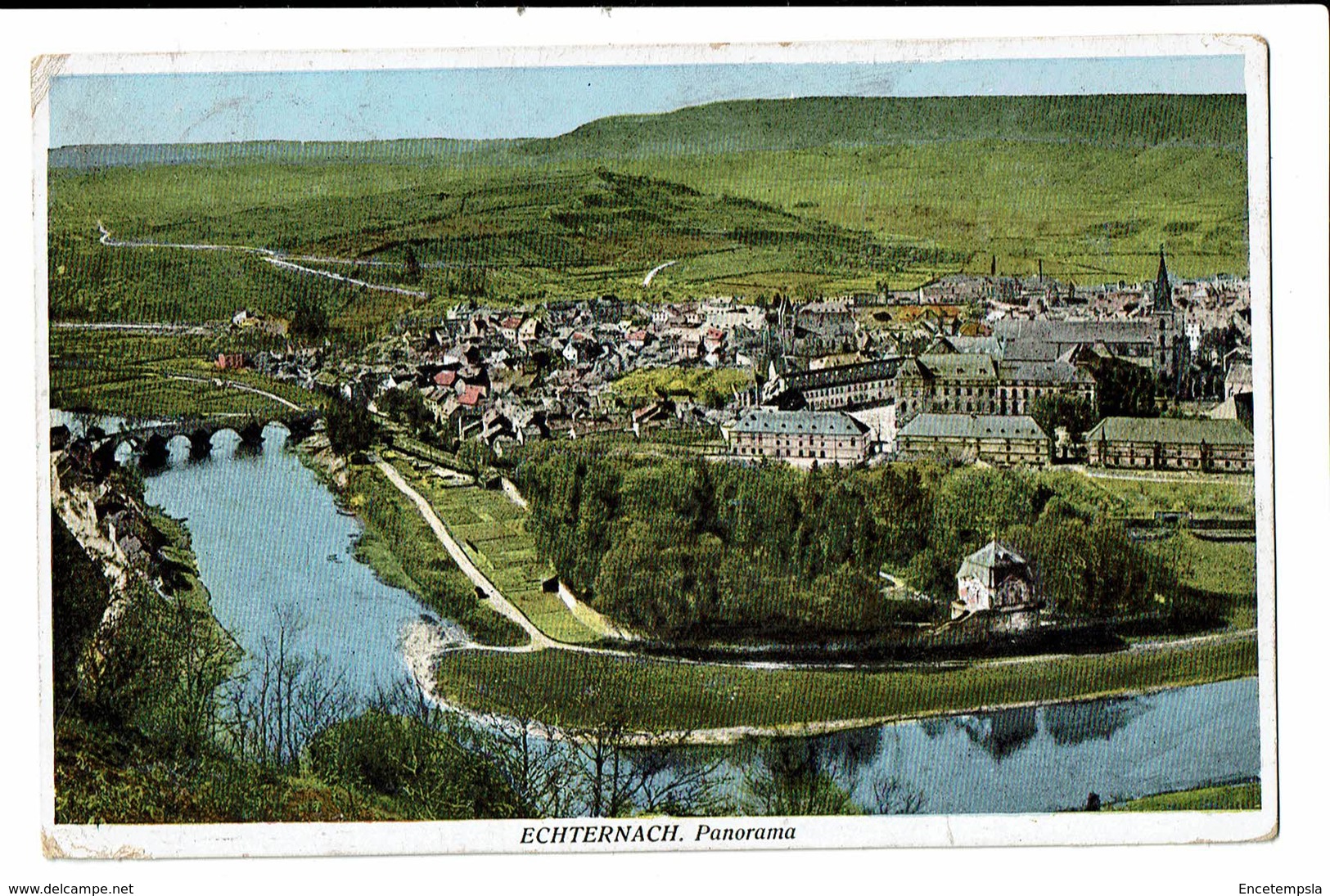 CPA - Carte Postale Luxembourg-Echternach- Panorama-1947 -VM589 - Echternach