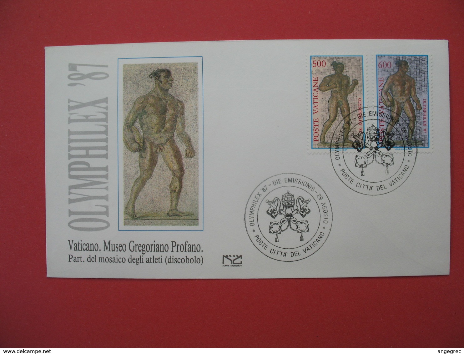 FDC  Italie  Citta' Del Vaticano   1987 - FDC