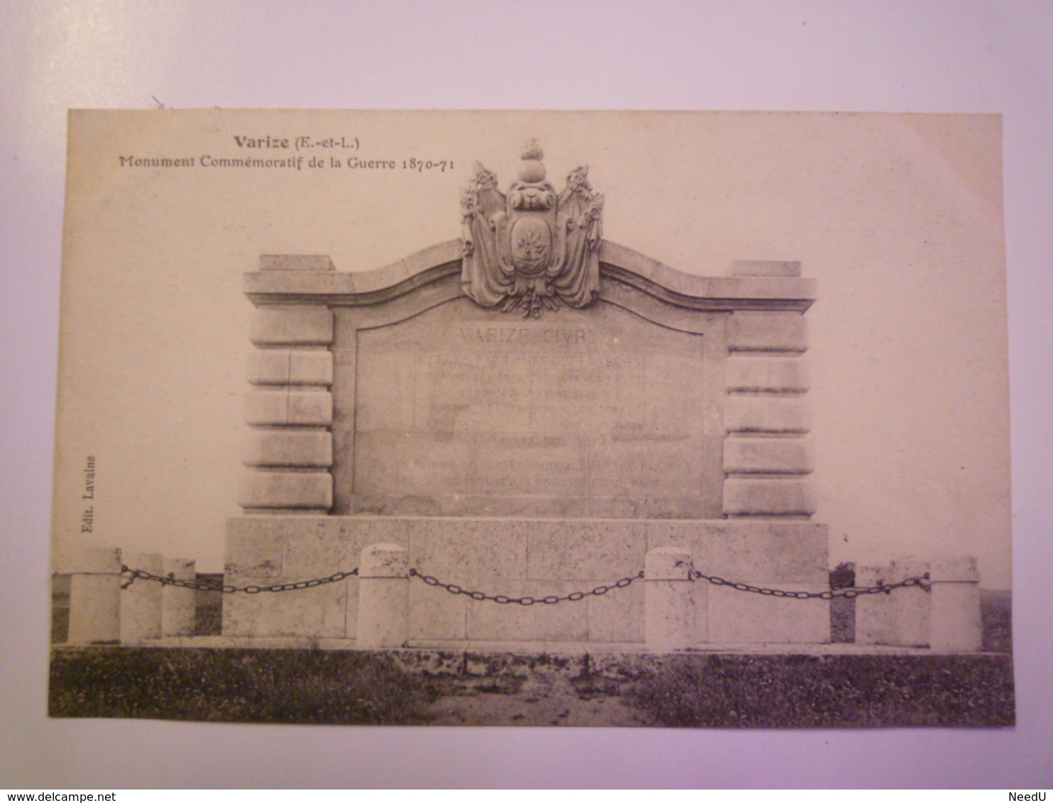 GP 2019 - 322   VARIZE  (Eure-et-Loir)  :  Monument Commémoratif De La GUERRE  1870-1871    XXX - Other & Unclassified