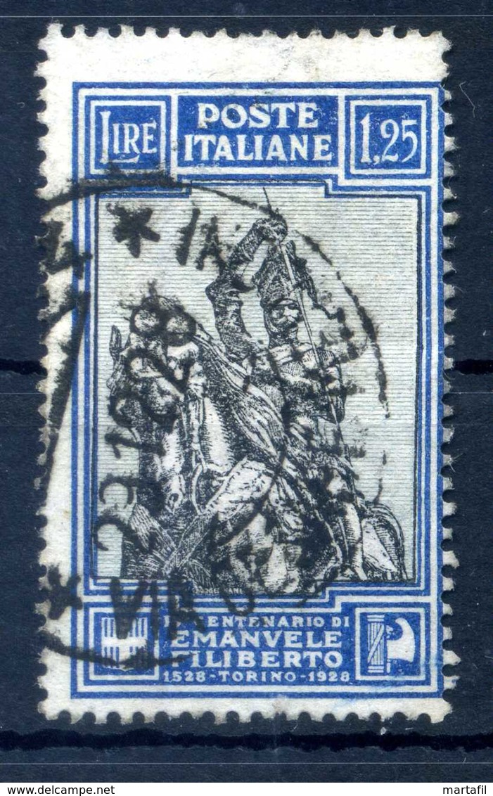 1928 REGNO N.235 USATO - Usati