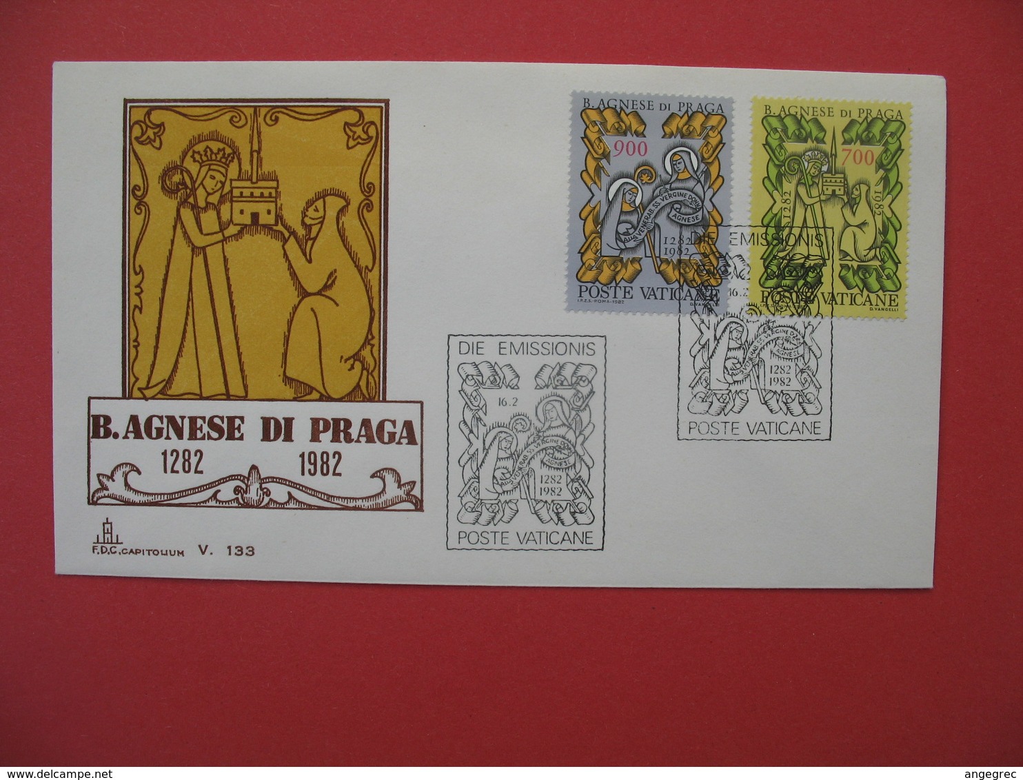 FDC  Italie  Citta' Del Vaticano   1982 - FDC