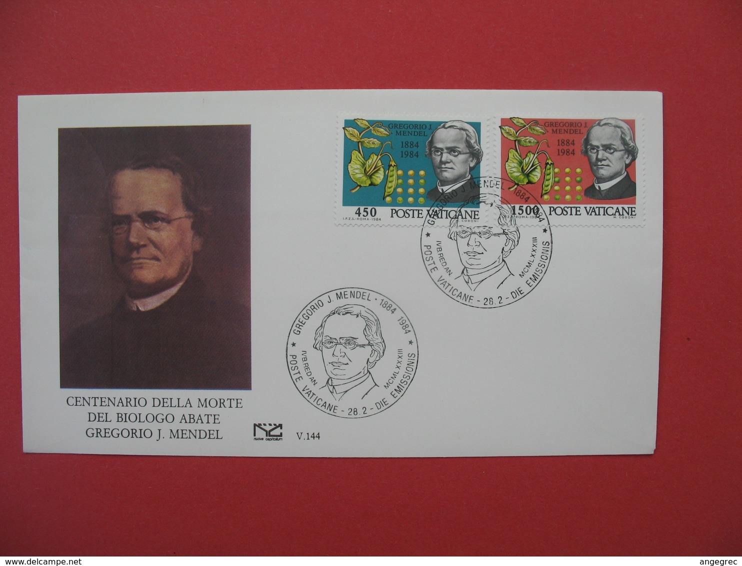 FDC  Italie  Citta' Del Vaticano   1984 - FDC