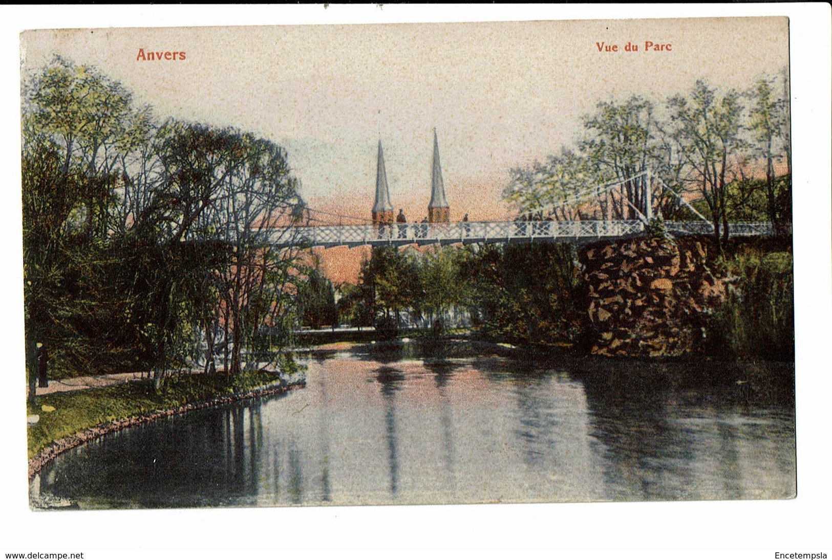 CPA - Carte Postale Belgique - Antwerpen- Vue Du Parc -1908-VM594 - Antwerpen