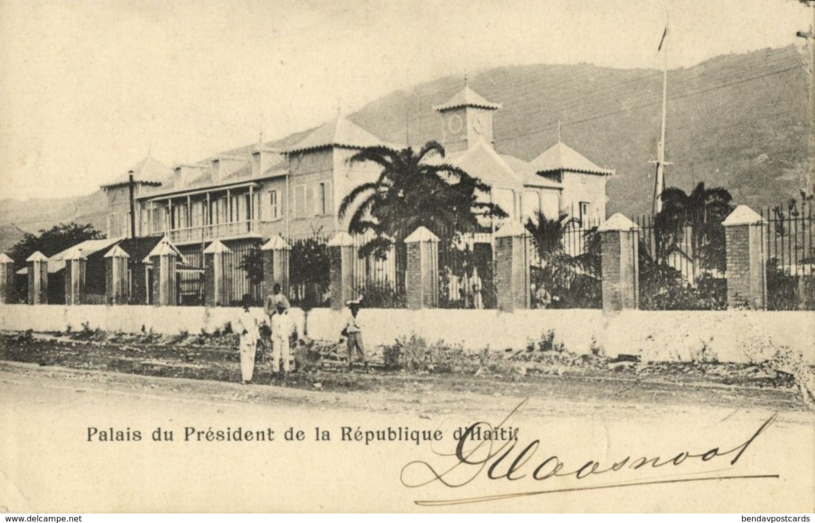 Haiti, PORT-Au-PRINCE, Palace Of The President Of The Republic (1899) Postcard - Haïti