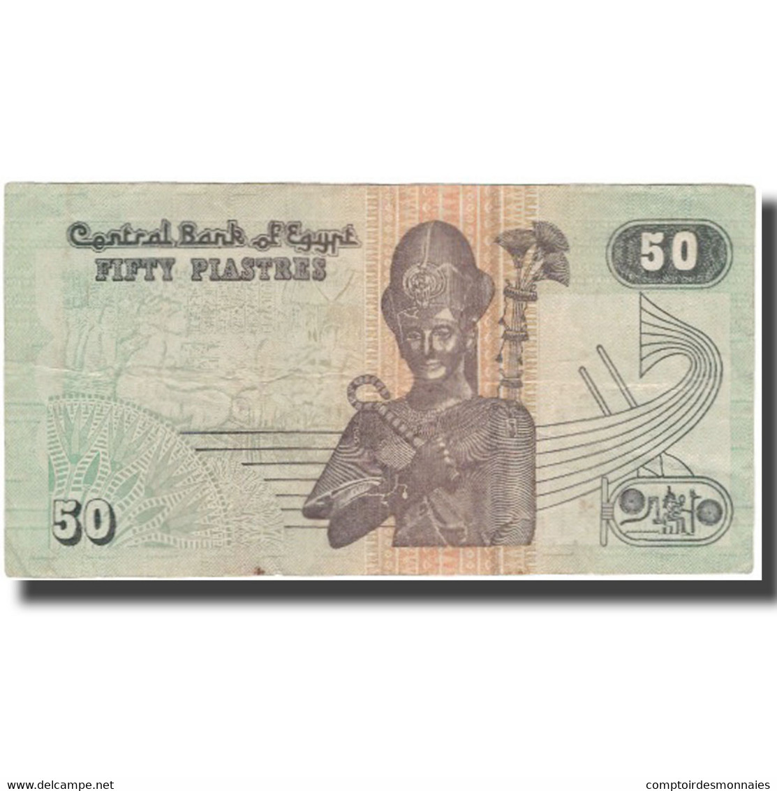 Billet, Égypte, 50 Piastres, KM:58a, TTB - Egypte