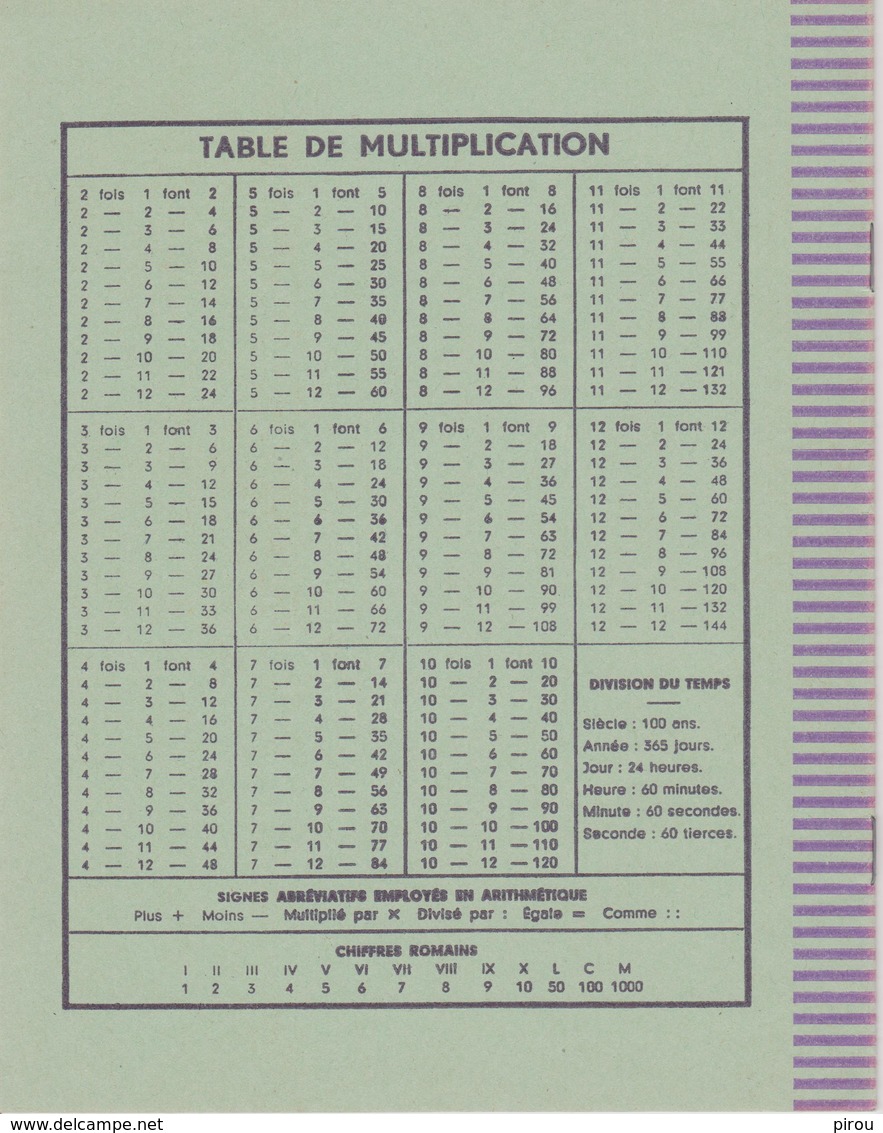 CAHIER D'ECOLIER : GIRAFE - Animali