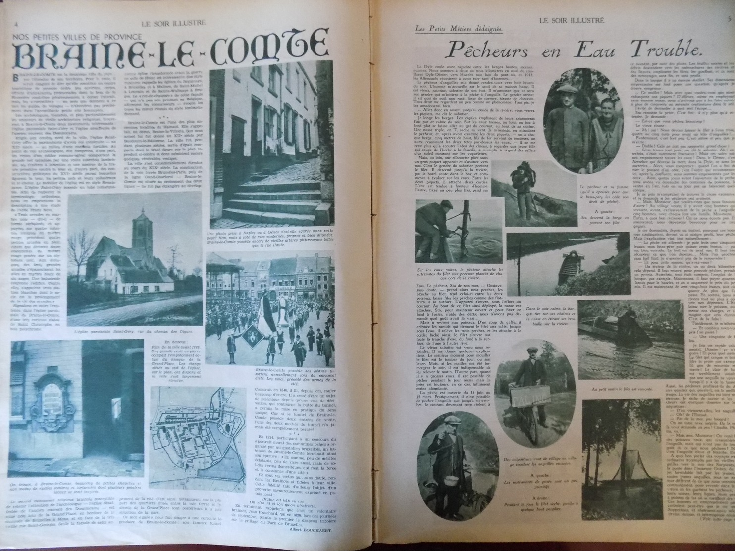 Le Soir Illustré N° 361 Cité Du Vatican - Braine-le-Comte -  Plébiscite Sarre - Un Industriel Japonais - île De Pâques - 1900 - 1949