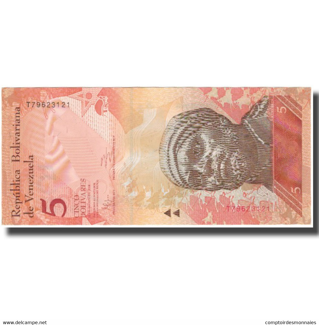 Billet, Venezuela, 5 Bolivares, 2014-08-19, KM:89a, NEUF - Venezuela