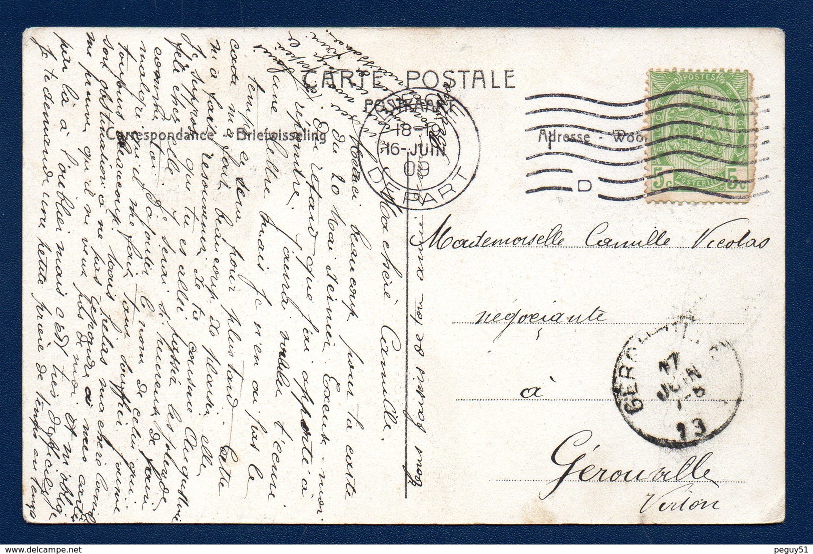 Vaux Sous Chèvremont ( Chaudfontaine). La Vesdre. L' église Du Couvent Et Le Château Hauster ( XVIIè S.) 1909 - Chaudfontaine