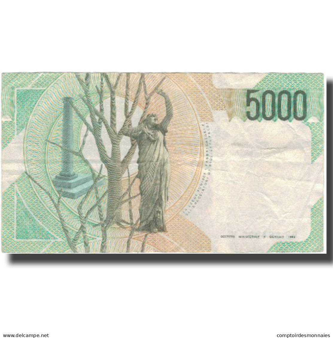 Billet, Italie, 5000 Lire, 1985-01-04, KM:111a, TB - 5.000 Lire