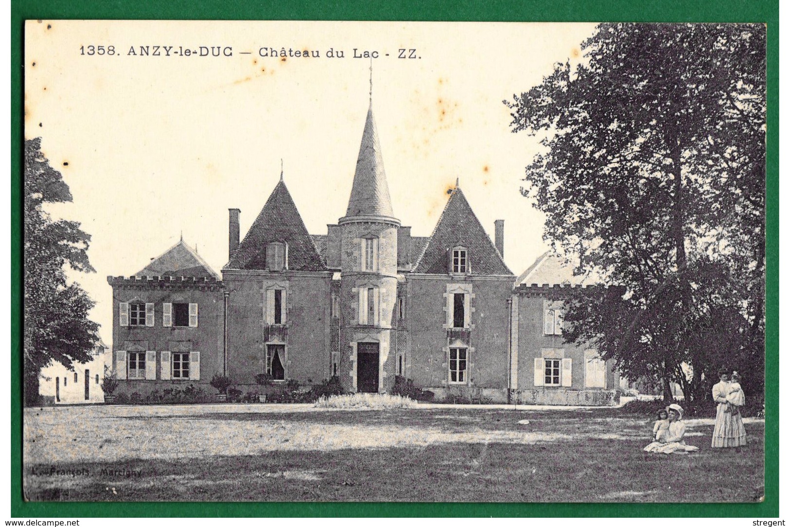 71 - ANZY-le-DUC - Château Du Lac - Autres & Non Classés