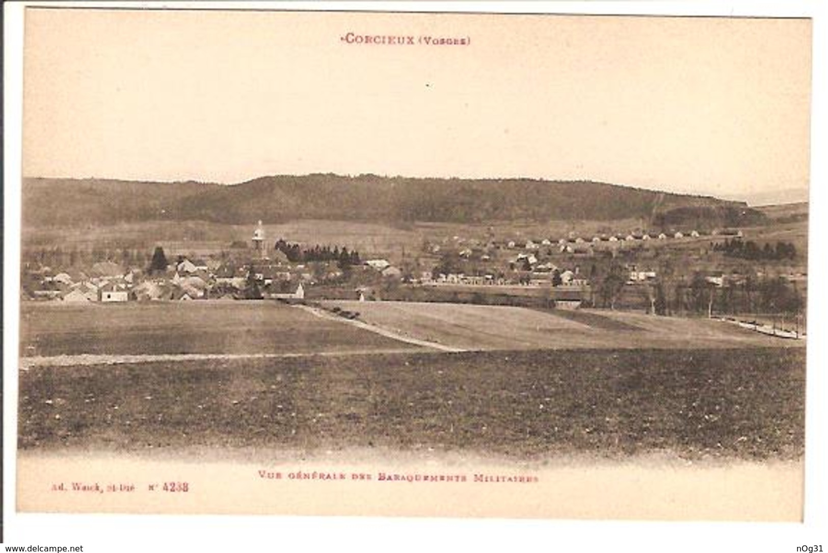 88 - Corcieux - Vue Générale Et Baraquements - Corcieux