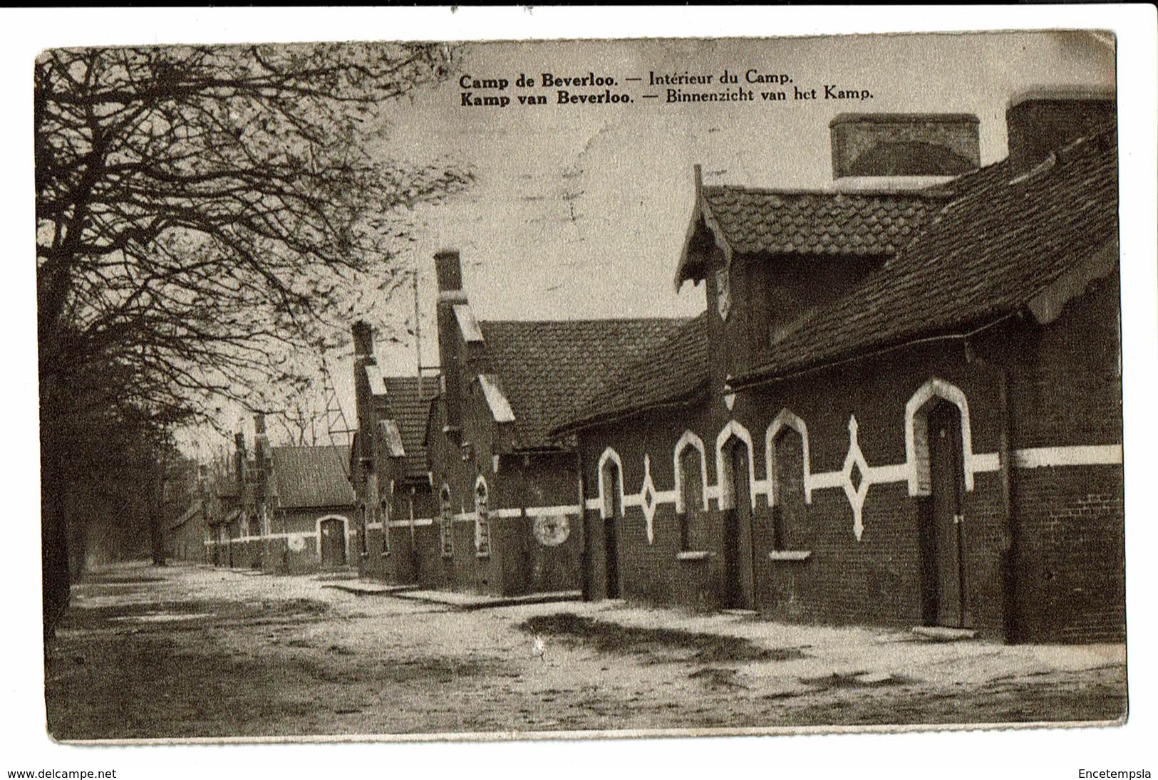 CPA - Carte Postale -Belgique - Camp De Beverloo -Intérieur Du Camp-1936 VM608 - Beringen