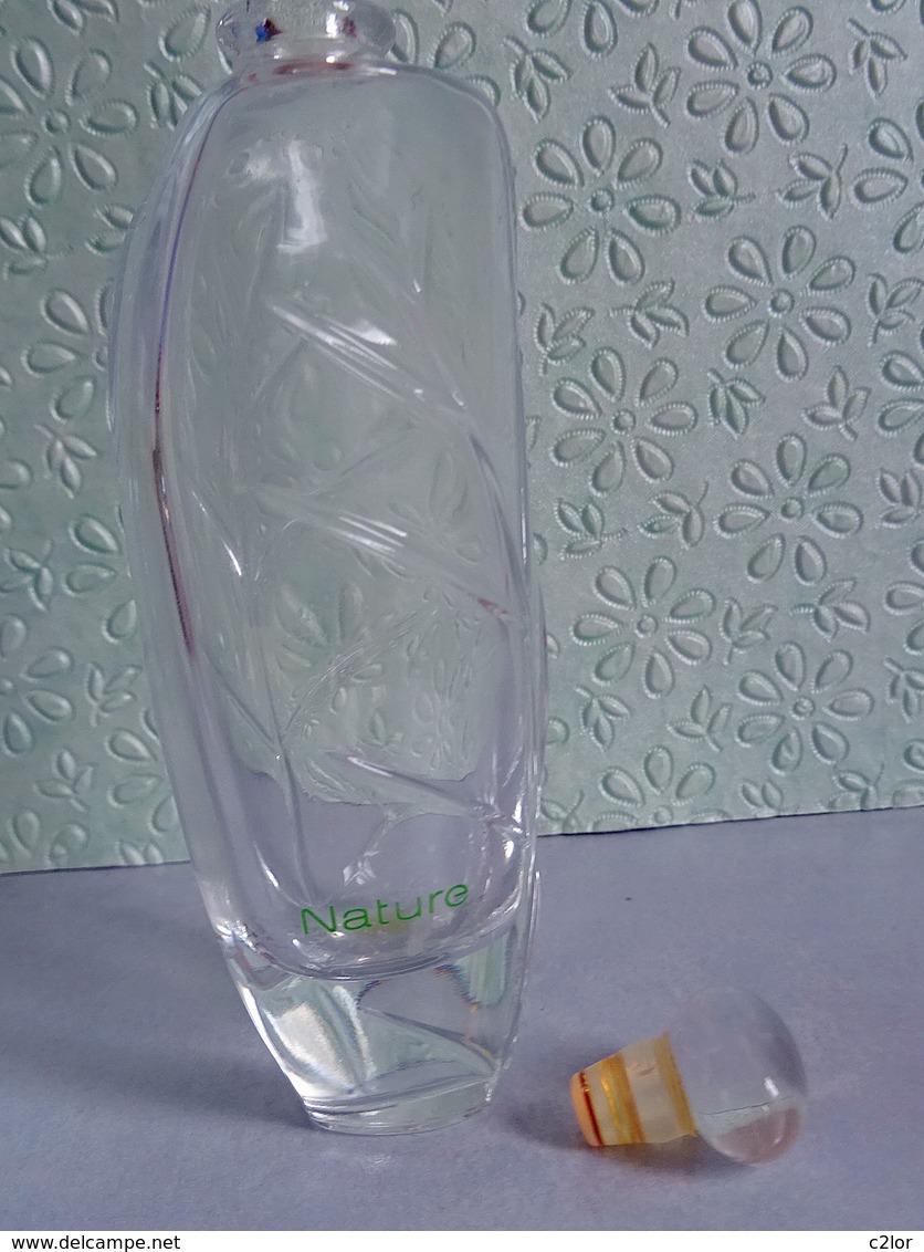 Ancie Flacon Avec Bouchon (non Spray) "NATURE " D'Yves ROCHER  Eau De Toilette 50 Ml VIDE - Bottles (empty)