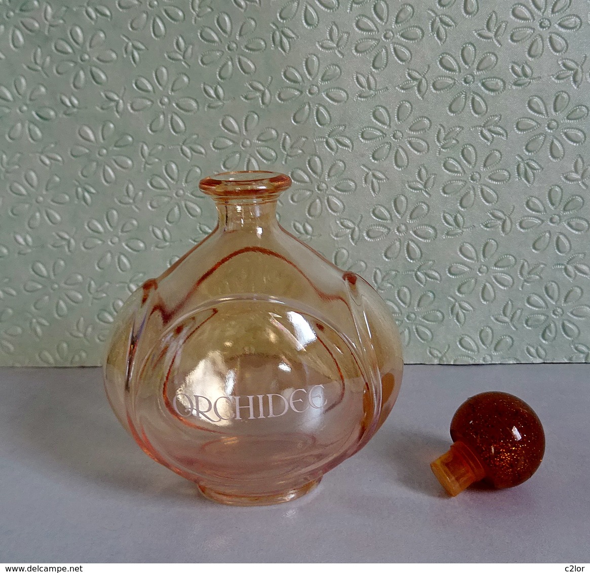 Ancie Flacon Avec Bouchon (non Spray) "ORCHIDÉE" D'Yves ROCHER  Eau De Toilette 100 Ml VIDE - Flakons (leer)