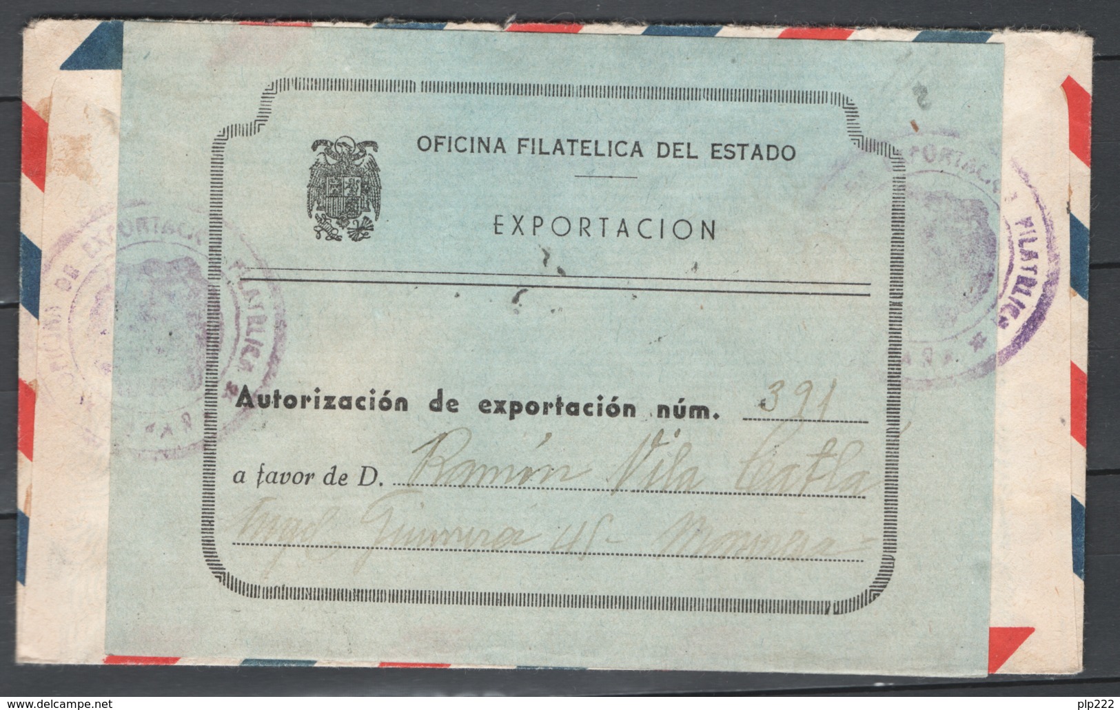 Spagna 1948 Unif. A229 On Cover Da Madrid A Mendoza VF/FR - Storia Postale