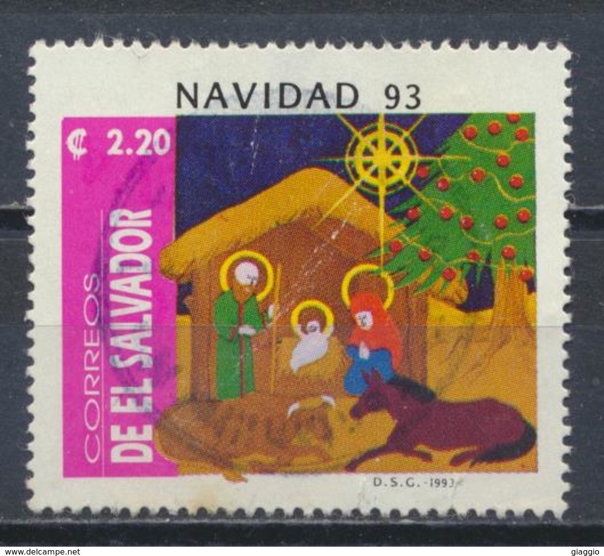 °°° EL SALVADOR - Y&T N°1184 - 1993 °°° - El Salvador