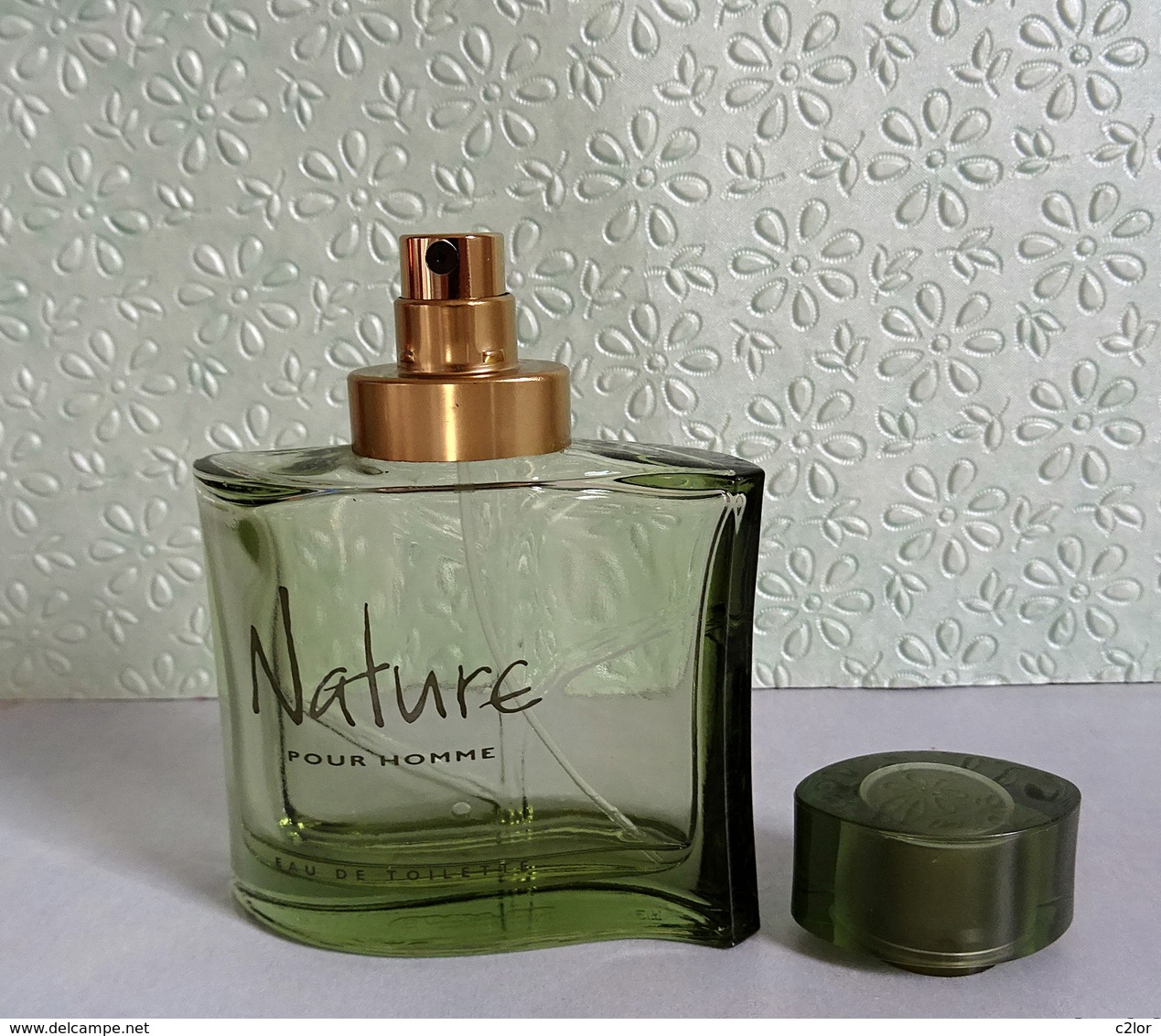 Flacon Vaporisateur "NATURE Pour HOMME" D'Yves ROCHER  Eau De Toilette 50 Ml VIDE - Flacons (vides)