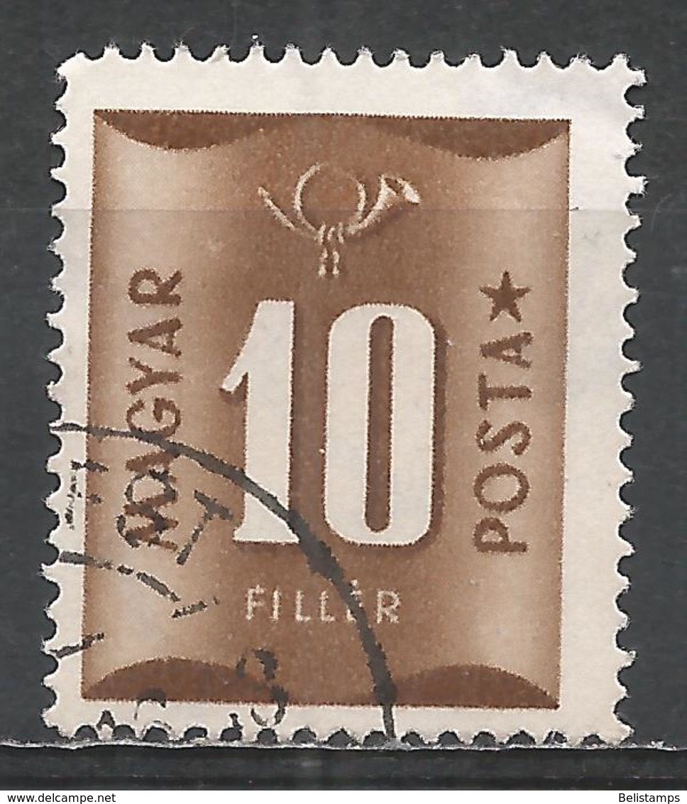 Hungary 1951. Scott #J201 (U) Numeral Of Value - Port Dû (Taxe)