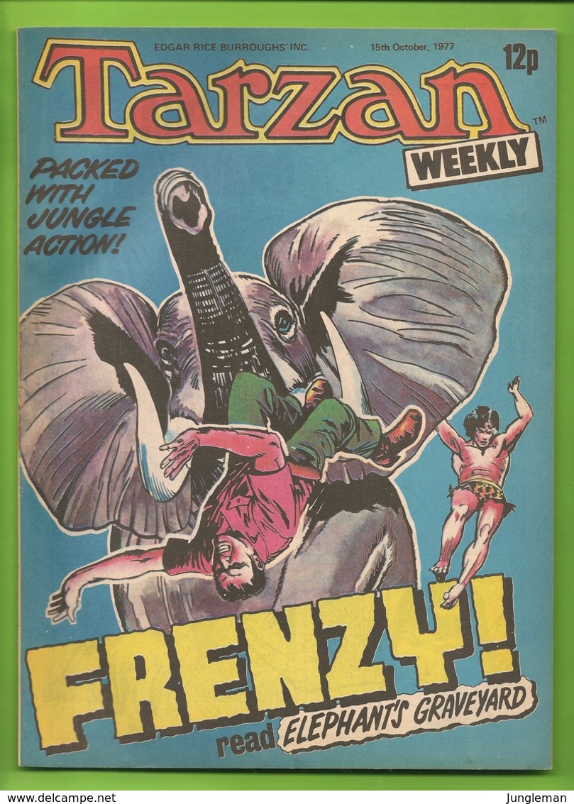 Tarzan Weekly # 19 - Published Byblos Productions Ltd. - In English - 1977 - BE - Autres Éditeurs