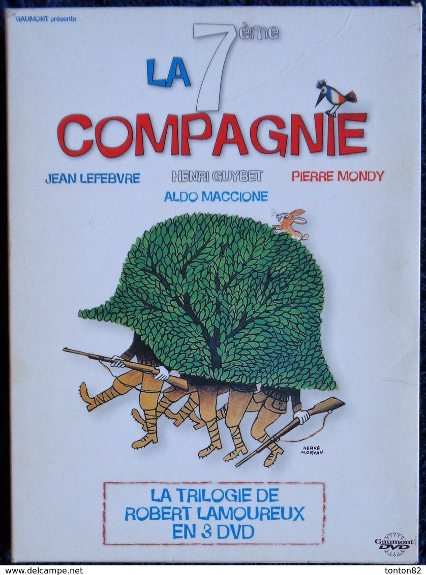 La 7ème COMPAGNIE - La Trilogie De Robert Lamoureux En 3 DVD . - Comédie