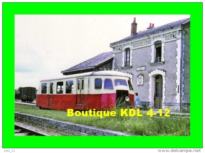 AL 451 - Autorail Billard X 244 En Gare - ARGY - Indre - BA - Autres & Non Classés