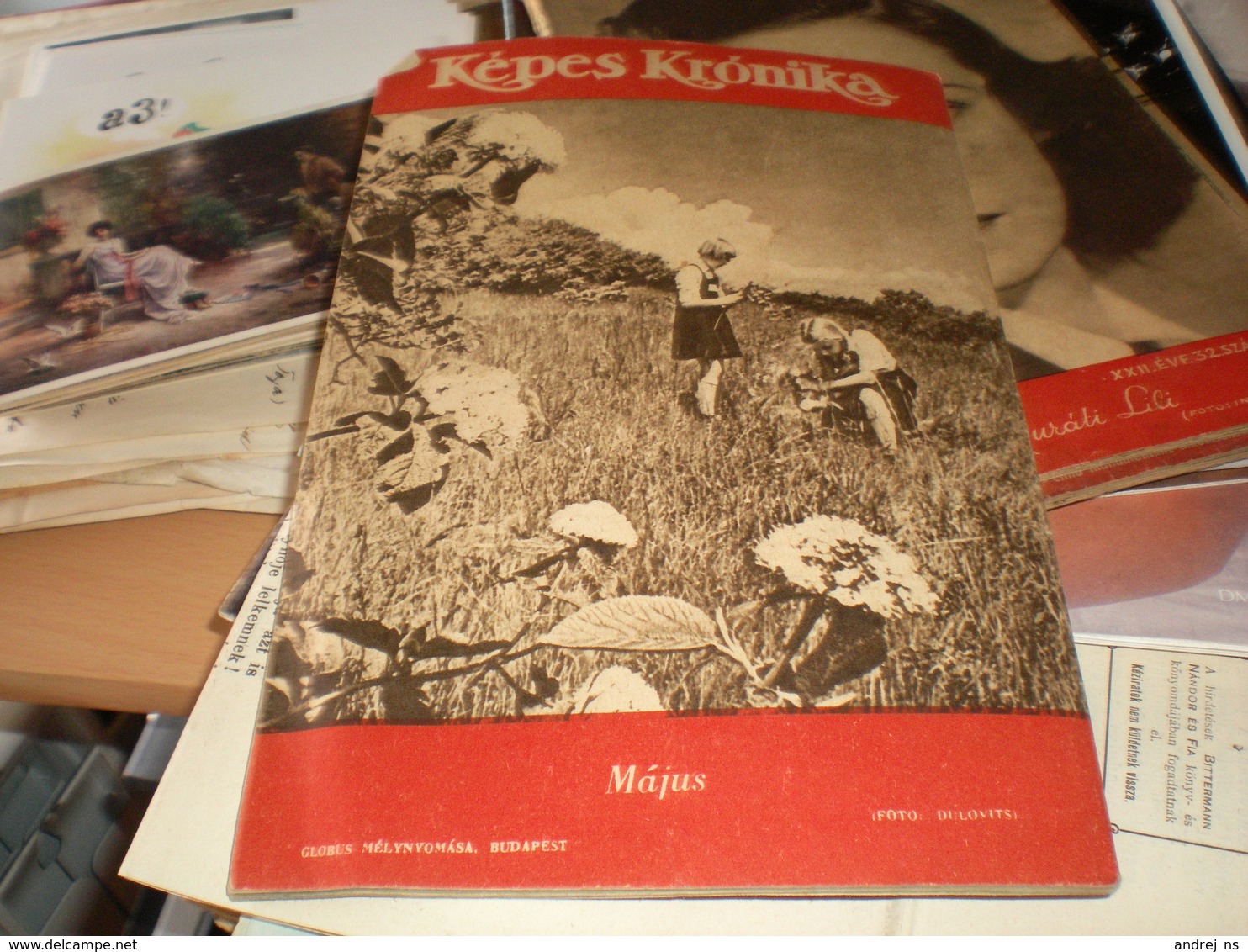 Actros, Nazy, Sport WW2 Kepes Kronika Simon Erzsi 1942 - Other & Unclassified