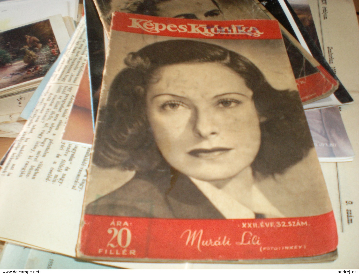 Actros, Nazy, Sport WW2 Kepes Kronika Murati Lili 1940 - Sonstige & Ohne Zuordnung