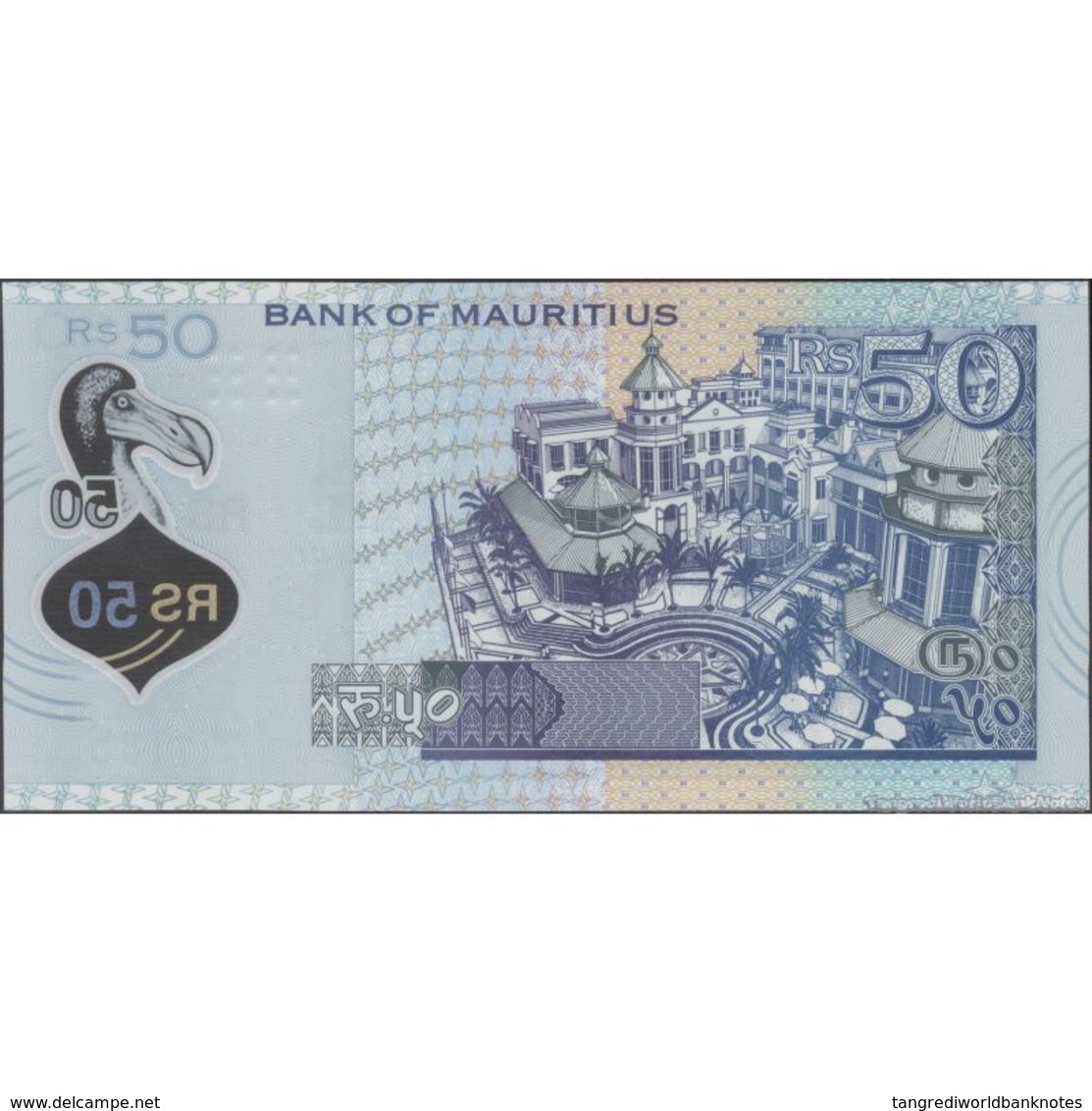 TWN - MAURITIUS 65 - 50 Rupees 2013 Polymer - Prefix JH UNC - Maurice