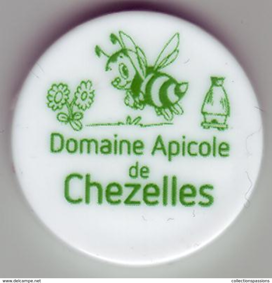 - Jeton - Domaine Apicole De Chezelles - Abeille, Ruche - - Jetons De Caddies