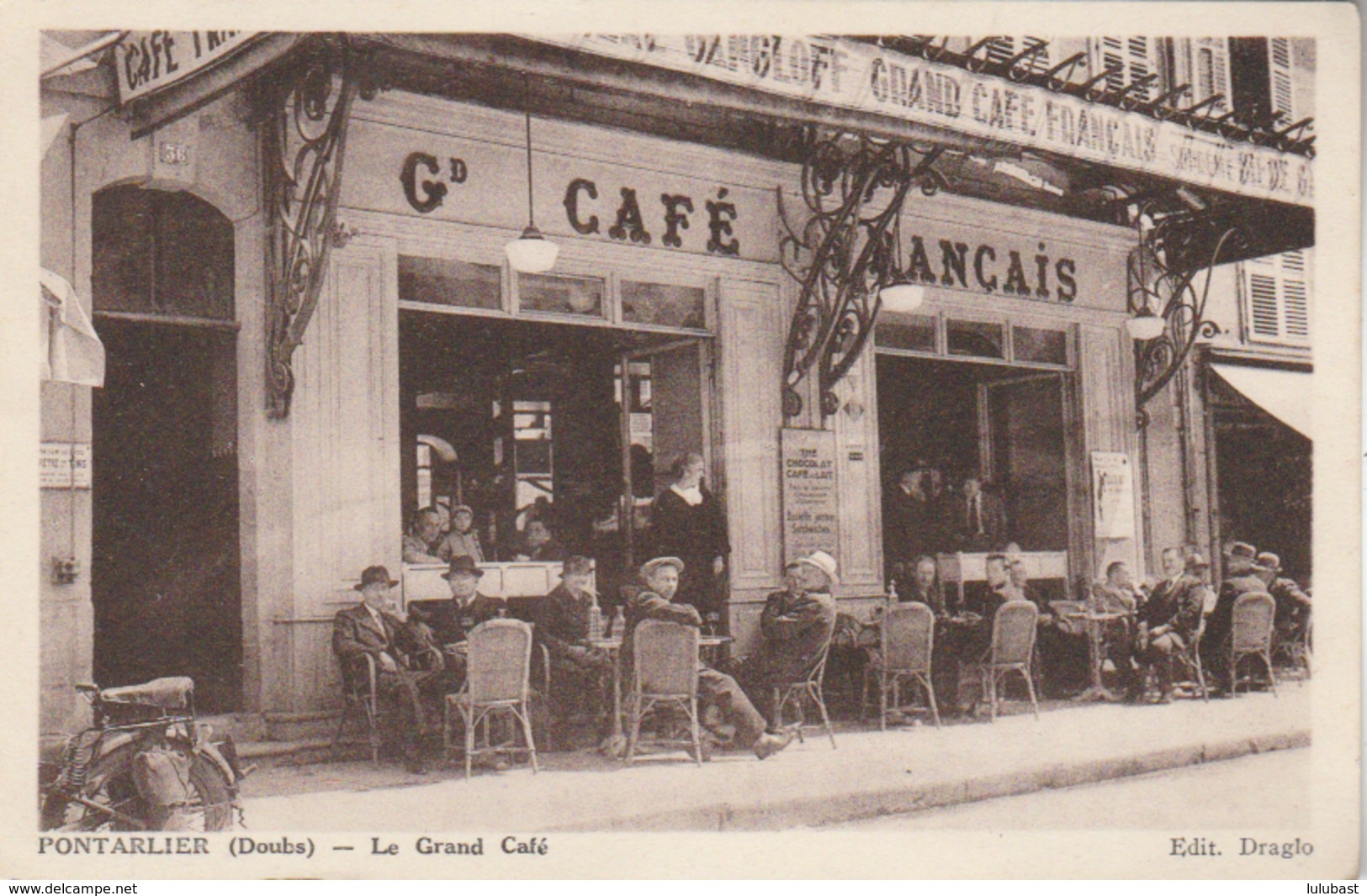 Pontarlier : Le Grand Café. (TB Plan.) - Pontarlier