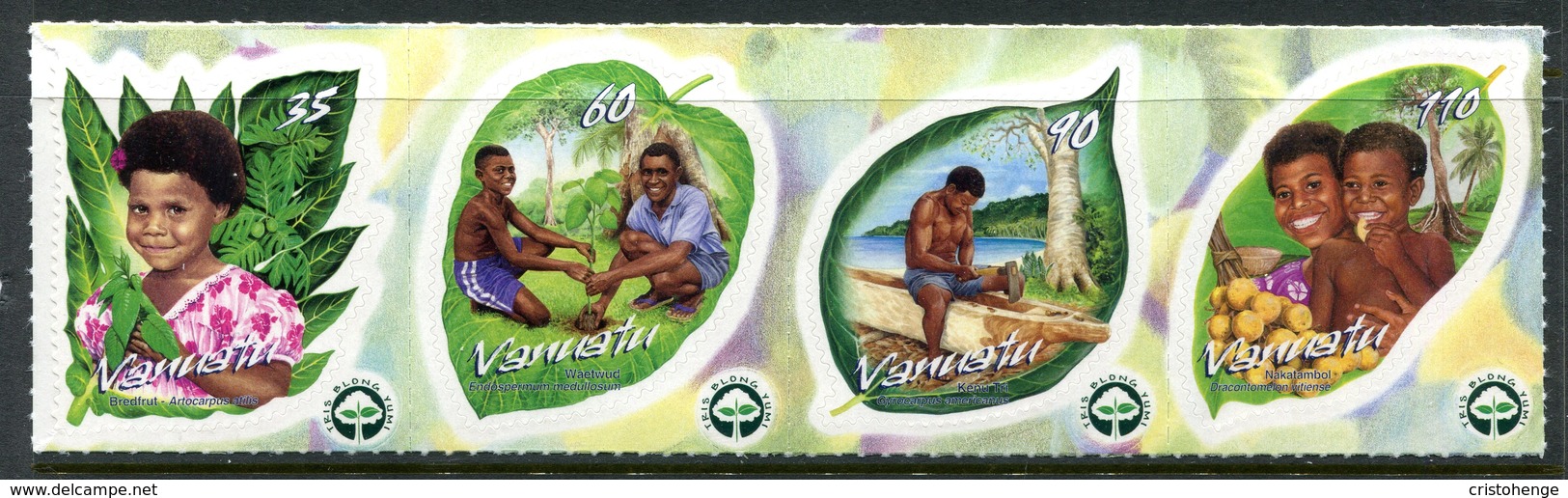 Vanuatu 2002 Year Of Reforestation Set MNH (SG 881-884) - Vanuatu (1980-...)