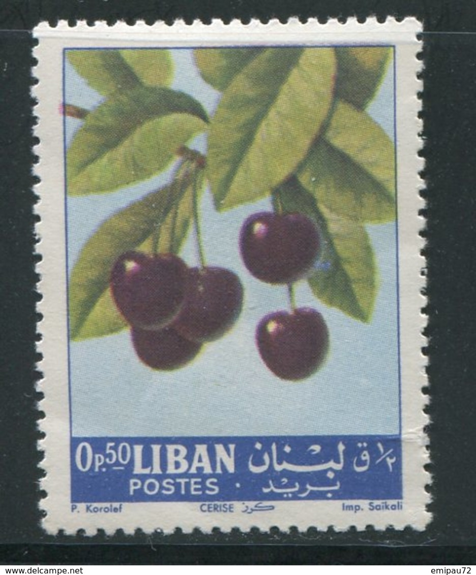 LIBAN- Y&T N°216- Oblitéré (cerises) - Fruits
