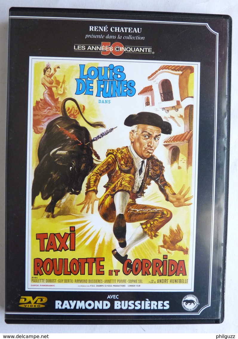 1 DVD René Chateau -  TAXI ROULOTTE ET CORRIDA - LOUIS DE FUNES - André Hunebelle - Comédie