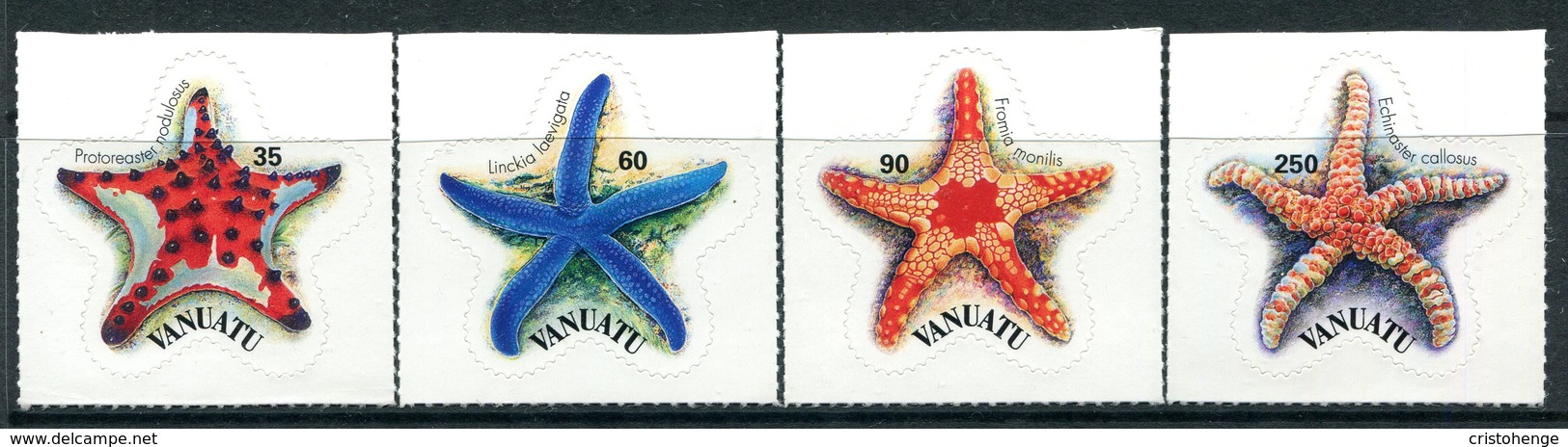 Vanuatu 2004 Starfish Set MNH (SG 928-931) - Vanuatu (1980-...)