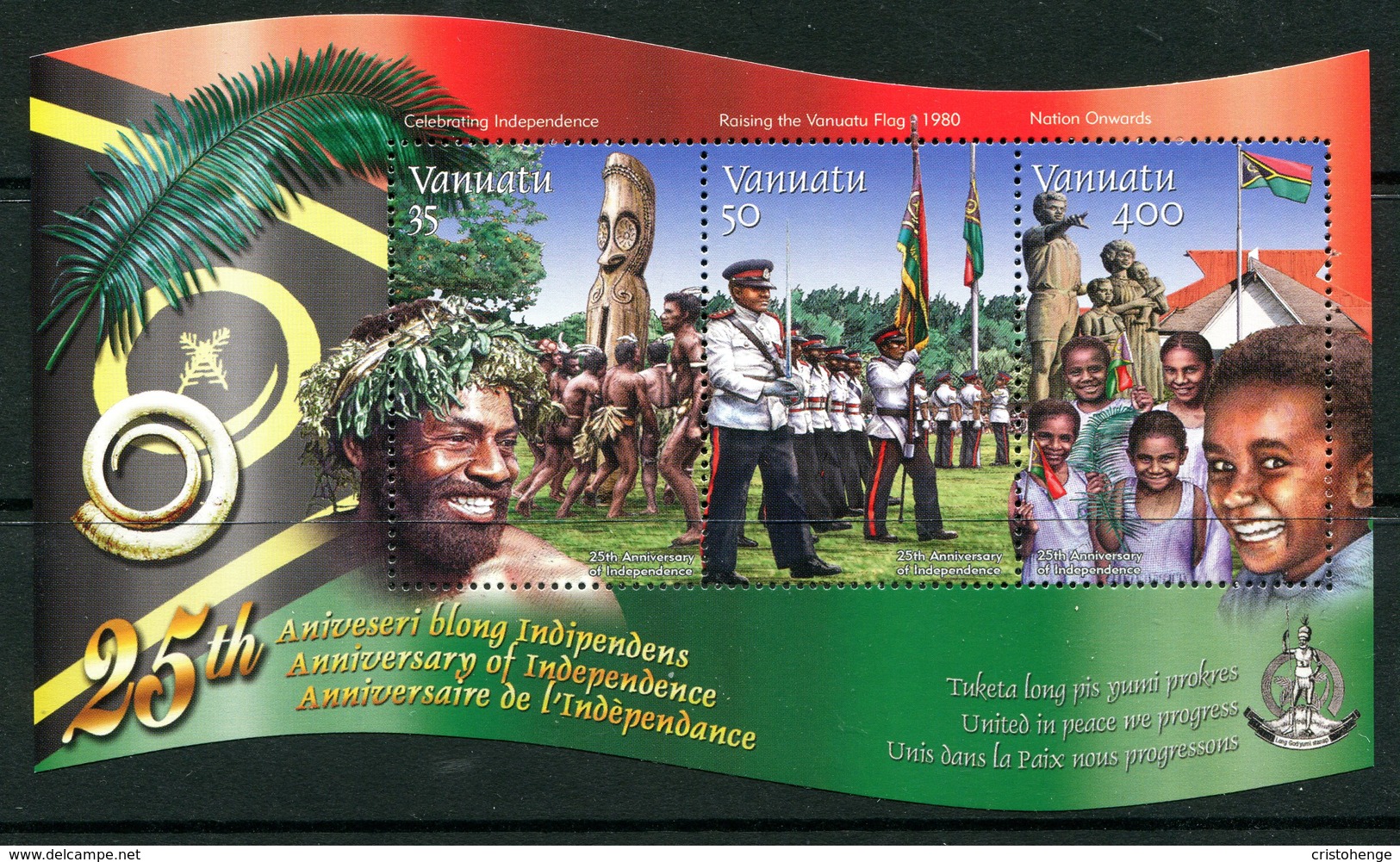 Vanuatu 2005 25th Anniversary Of Independence MS MNH (SG MS955) - Vanuatu (1980-...)