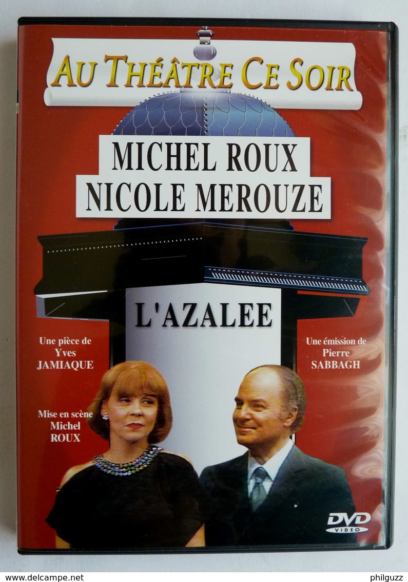 1 DVD PIECE DE THEATRE - AU THEATRE CE SOIR L'AZALEE - MICHEL ROUX NICOLE MEROUZE - Y Jamiaque - Autres & Non Classés