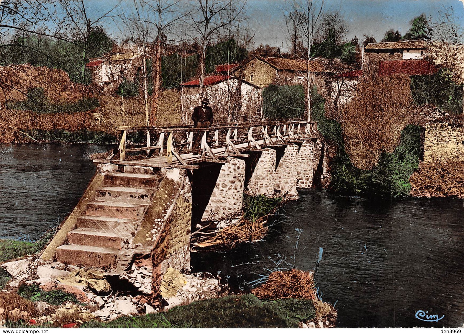 Rancon - Passerelle Du Moulin D'Ardent - Rilhac Rancon