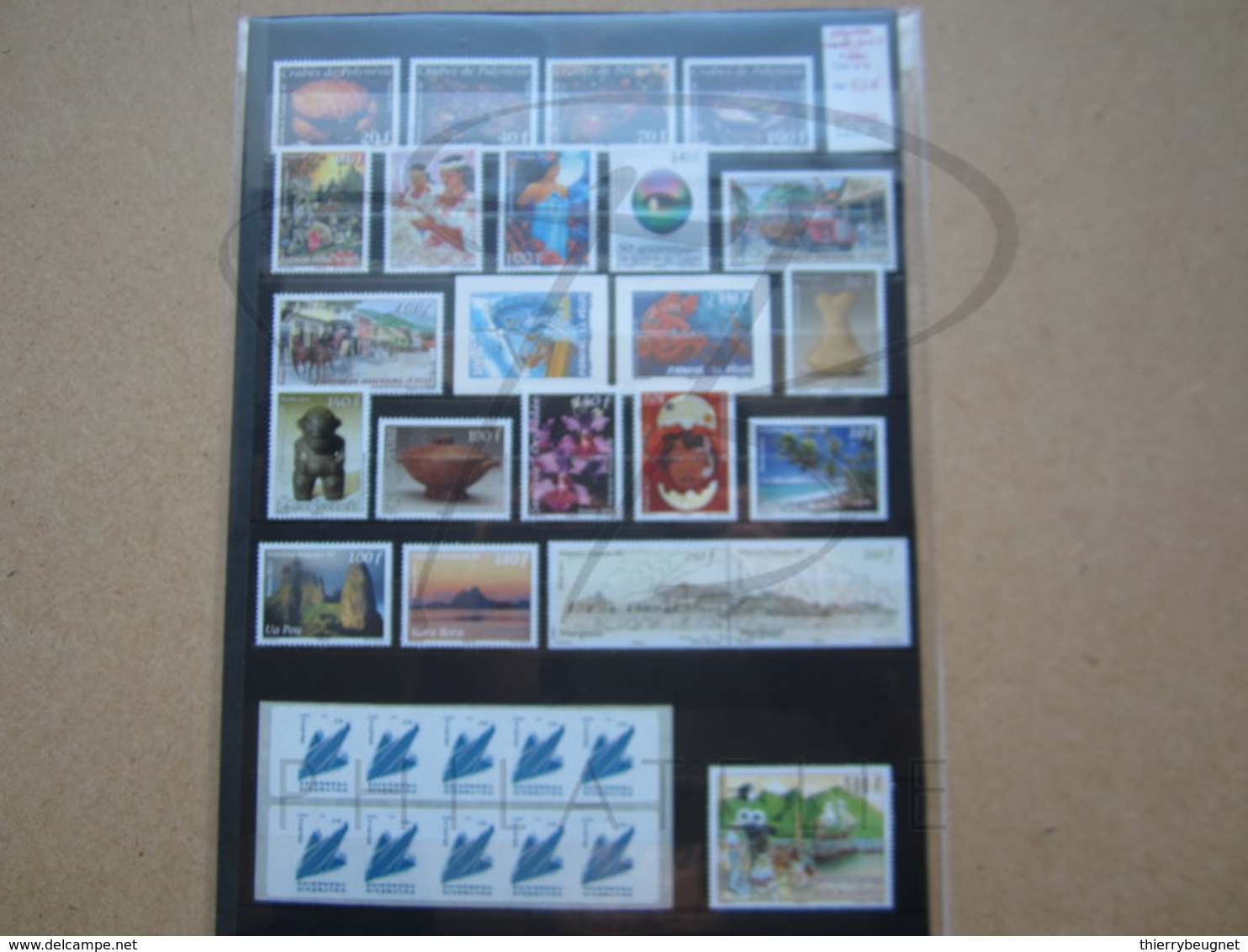 VEND BEAUX TIMBRES DE POLYNESIE , ANNEE 2011 + BLOC , XX !!! - Années Complètes