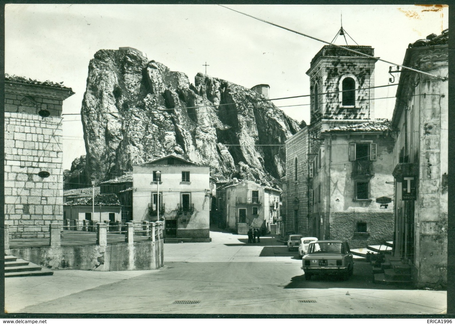 CARTOLINA - CV1823 PIZZOFERRATO (Chieti CH) Piazza S. Rocco E Pizzo,  Viaggiata 1970, Ottime Condizioni - Chieti