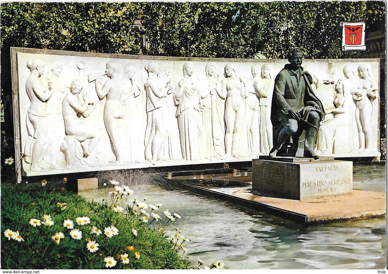 VALENCIA - Monument Au Maestro Serrano - Valencia