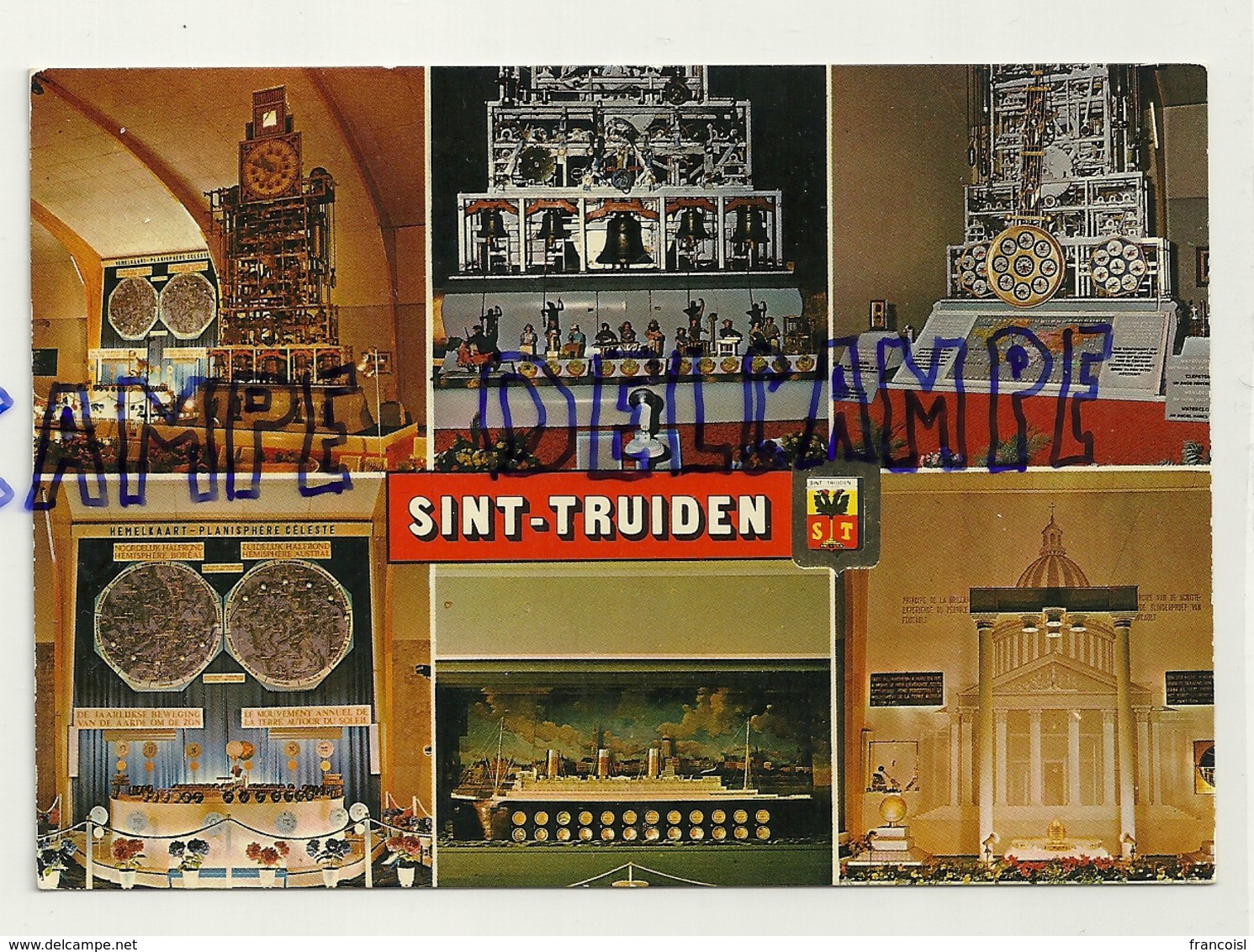 Sint-Truiden. Saint-Trond. Festraetsstudio. Studio Festraets. Ediciones FISA. Carte Mosaïque - Sint-Truiden