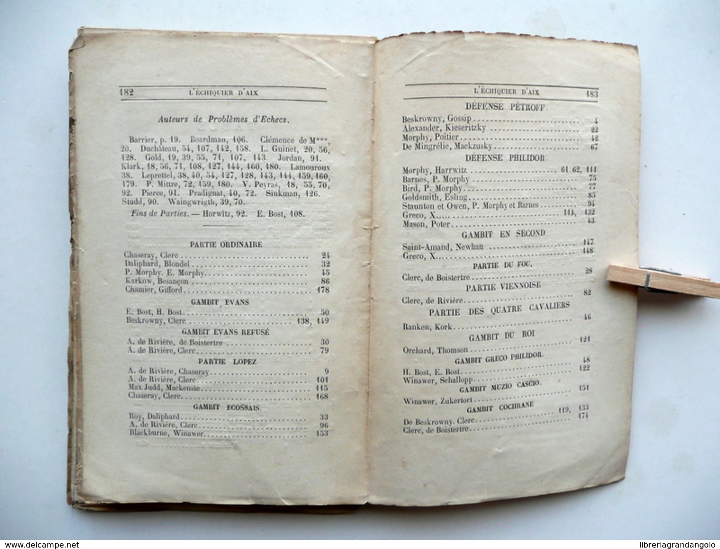 L'Echiquier D'Aix Journal D'Echecs A. Makaire Aix 1881 Scacchi Ed. Originale - Non Classés