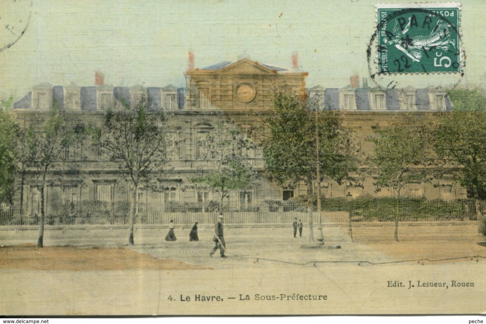 N°70109 -cpa Le Havre -la Sous Préfecture- - Non Classés