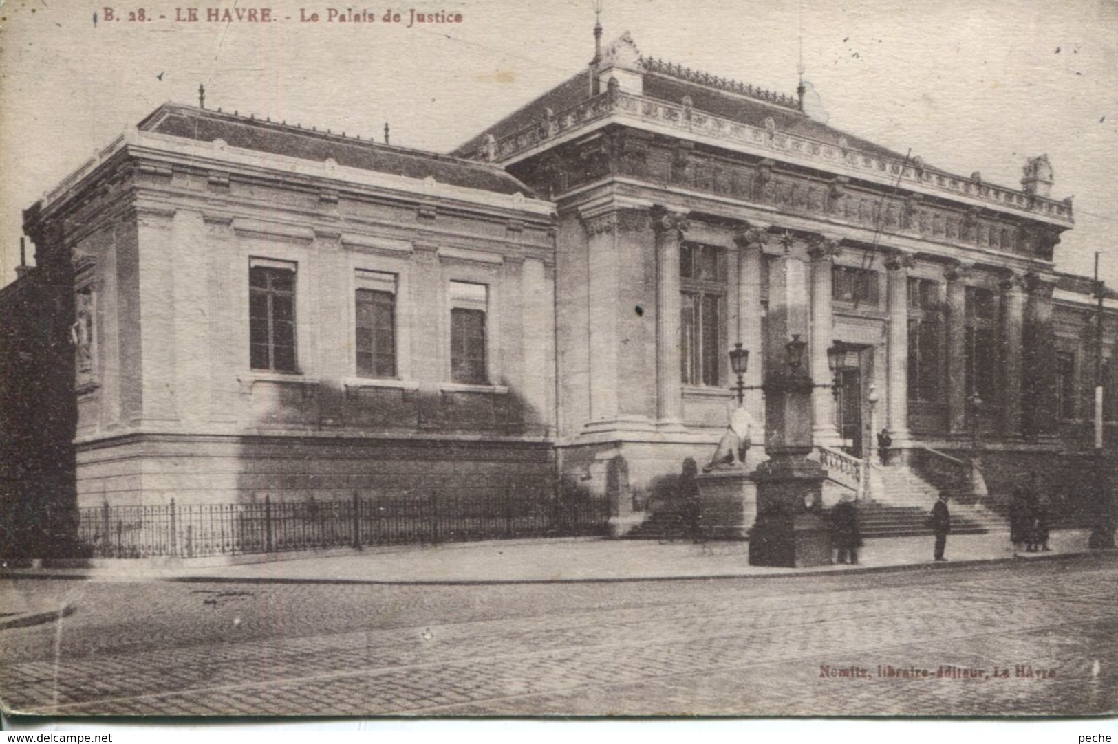 N°70118 -cpa Le Havre -palais De Justice- - Non Classés