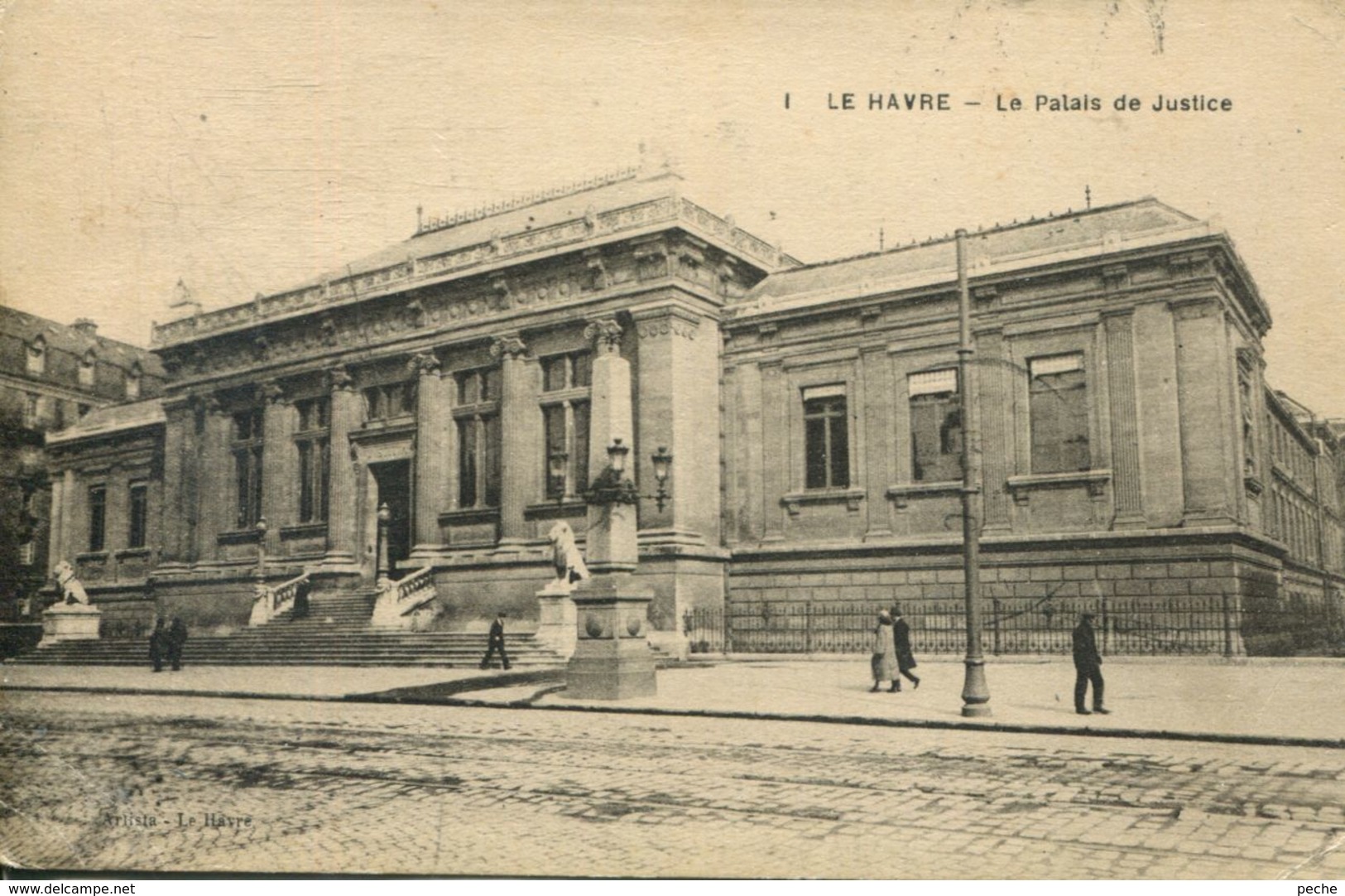 N°70119 -cpa Le Havre -palais De Justice- - Non Classés