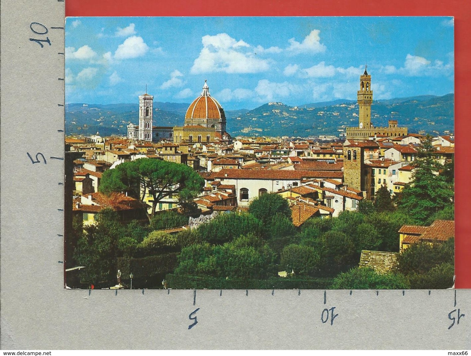 CARTOLINA NV ITALIA - FIRENZE - Panorama - 10 X 15 - Firenze